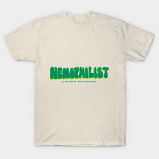 Nemophilist Bubble Lettering T-Shirt